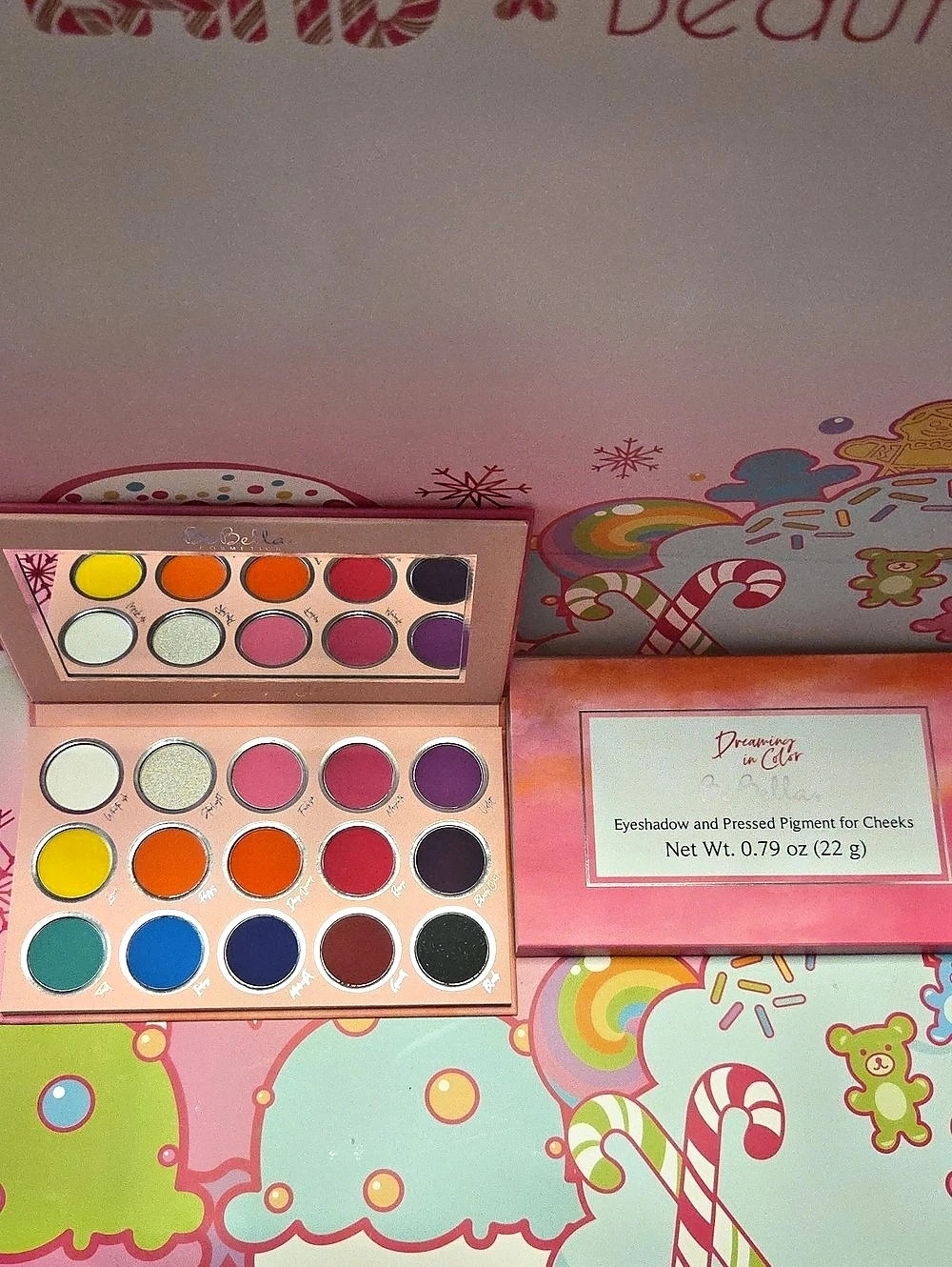 Beauty Creations BeBella Eyeshadow Palette Multicolor NWT